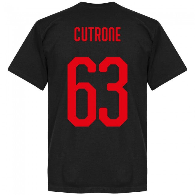 Milan Cutrone 63 Team T-Shirt - Black