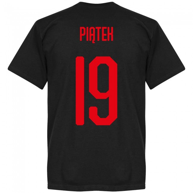 Milan Piatek 19 Team T-Shirt - Black