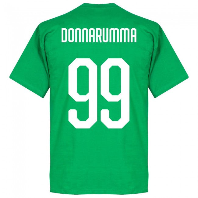 Milan Donnarumma 99 Team T-Shirt - Green