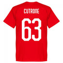 Milan Cutrone 63 Team T-Shirt - Red