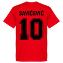 AC Milan Savicevic 10 Team T-Shirt - Red