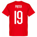Milan Piatek 19 Team T-Shirt - Red