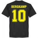 Inter Bergkamp 10 Team T-Shirt - Black
