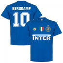 Inter Bergkamp 10 Team T-Shirt - Royal