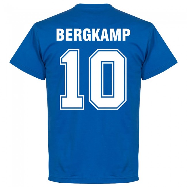 Inter Bergkamp 10 Team T-Shirt - Royal