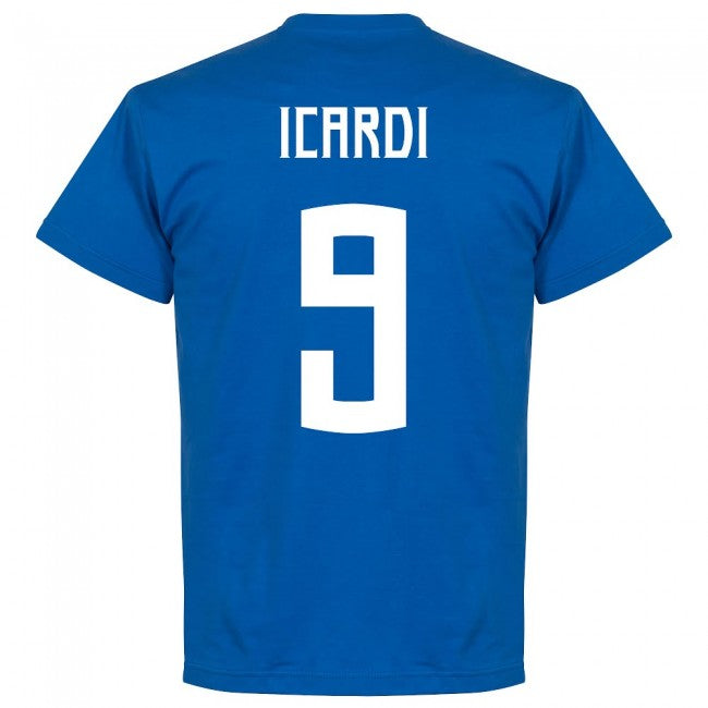 Inter Icardi 9 Team T-Shirt - Royal