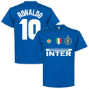 Inter Ronaldo 10 Team T-Shirt - Royal