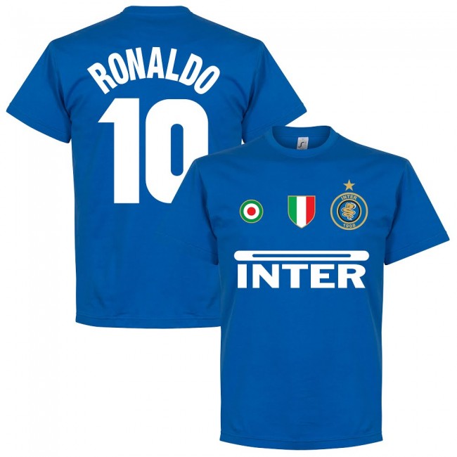 Inter Ronaldo 10 Team T-Shirt - Royal