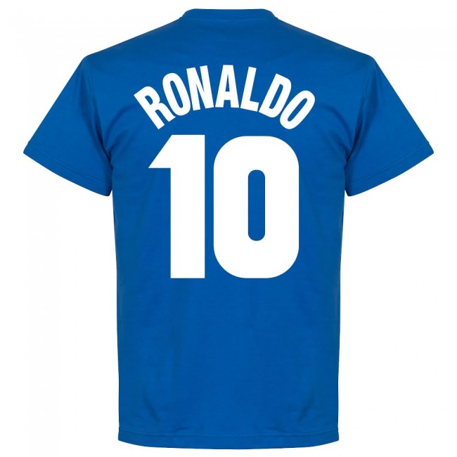 Inter Ronaldo 10 Team T-Shirt - Royal