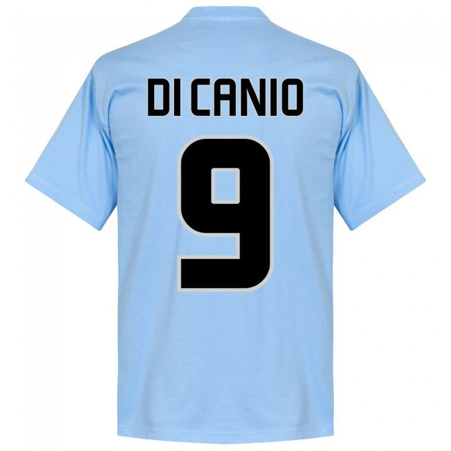 Lazio Di Canio 9 Team T-Shirt - Sky