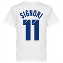 Lazio Signori 11 Team T-Shirt - White