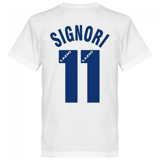 Lazio Signori 11 Team T-Shirt - White