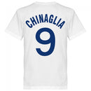 Lazio Chinaglia 9 Team T-Shirt - White
