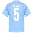 Napoli Allan 5 Team T-Shirt - Sky