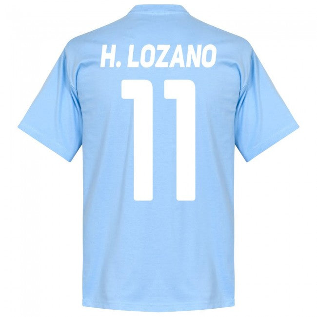 Napoli H. Lozano 11 Team T-Shirt - Sky