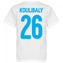 Napoli Koulibaly 26 Team T-Shirt - White