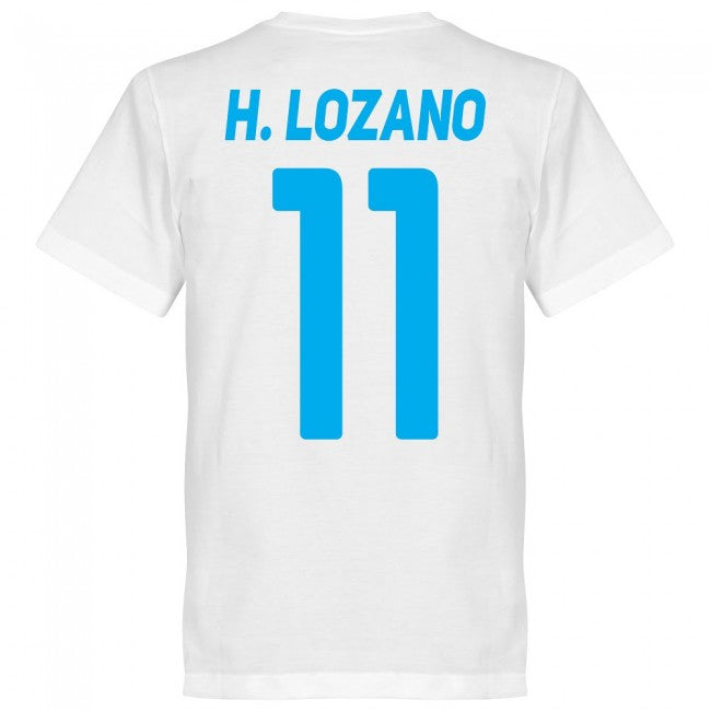 Napoli H. Lozano 11 Team T-Shirt - White