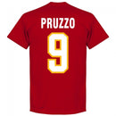 Roma Vintage Pruzzo 9 Team T-Shirt - Tango Red