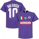 Fiorentina Rui Costa 10 Team T-Shirt - Purple