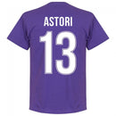 Fiorentina Astori 13 Team T-Shirt - Purple