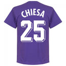 Fiorentina Chiesa 25 Team T-Shirt - Purple