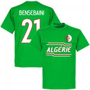 Algeria Bensebaini 21 Team T-shirt - Green
