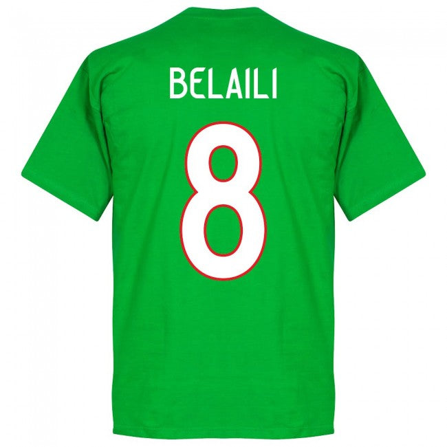 Algeria Belaili 8 Team T-Shirt - Green