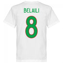 Algeria Belaili 8 Team T-Shirt - White