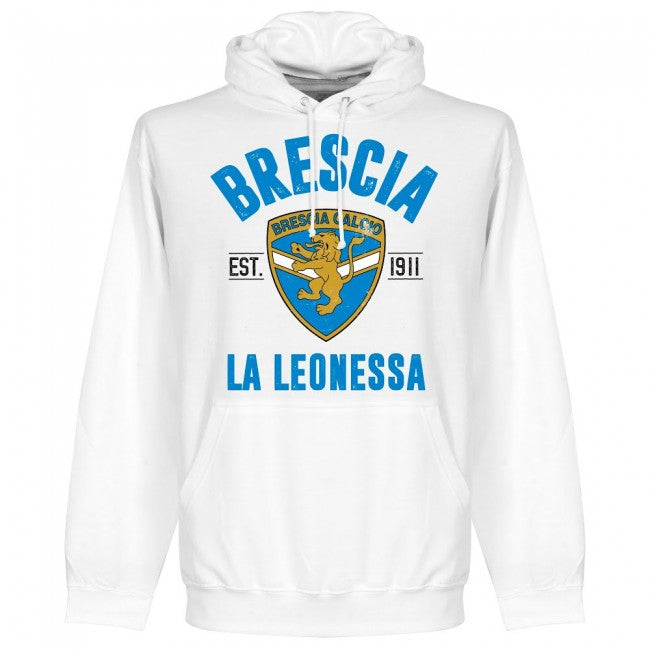 Brescia Established Hoodie - White - Terrace Gear