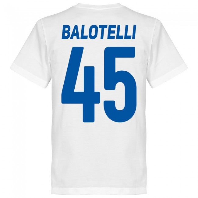 Brescia Balotelli 45 Team T-Shirt - White