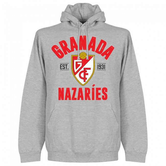Granada Established Hoodie - Grey - Terrace Gear