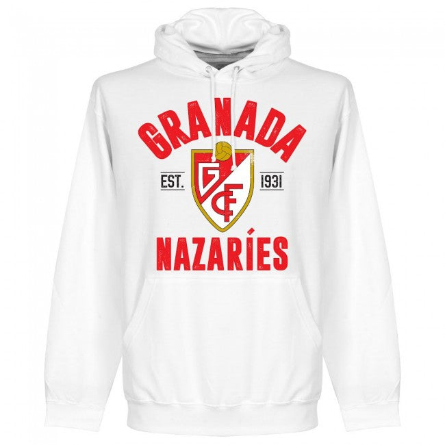 Granada Established Hoodie - White - Terrace Gear