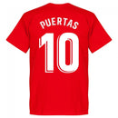 Granada Puertas 10 Team T-Shirt - Red