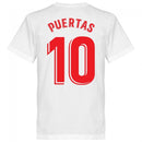 Granada Puertas 10 Team T-Shirt - White