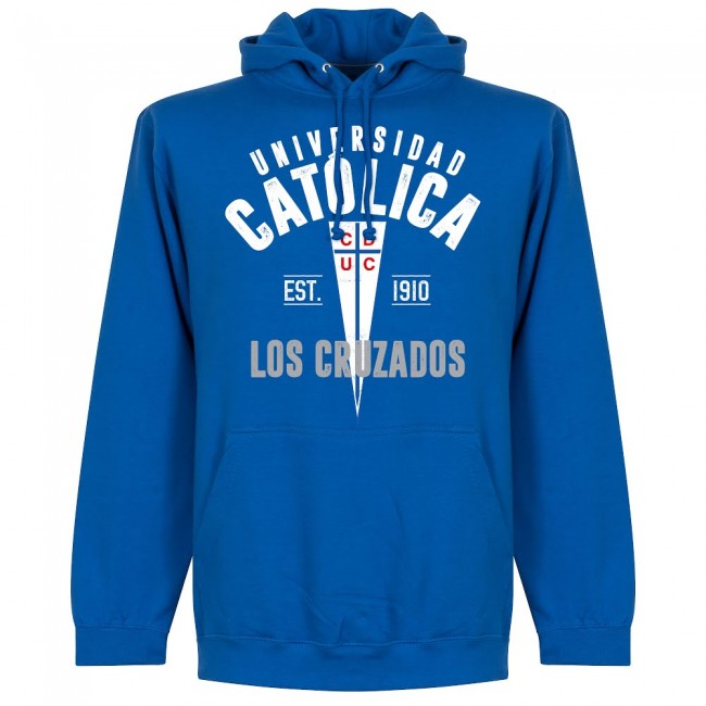 Universidad Catolica Established Hoodie - Royal - Terrace Gear