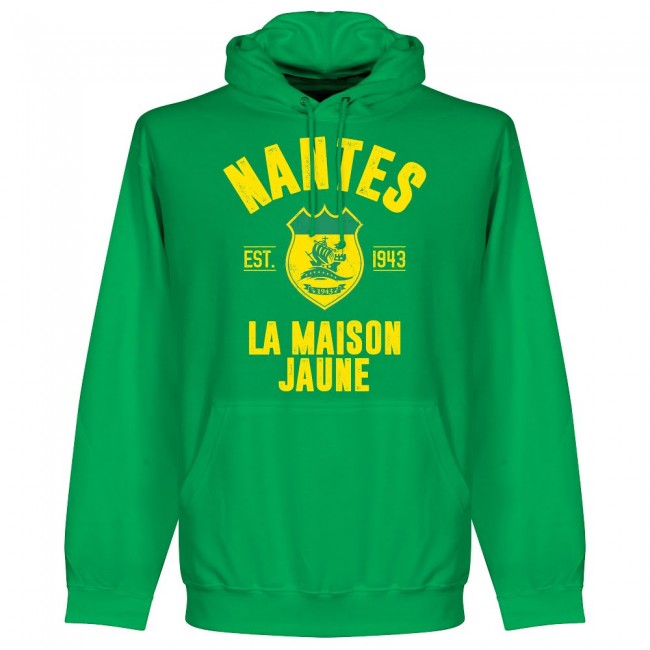 Nantes Established Hoodie - Green - Terrace Gear