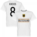 Germany Kroos 8 2020 Team T-Shirt - White