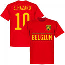 Belgium Hazard 10 2020 Team T-Shirt - Red