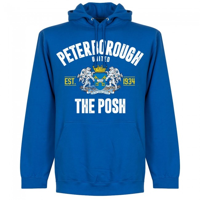 Peterborough Established Hoodie - Royal - Terrace Gear