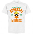 Cobresal Established T-Shirt - White - Terrace Gear