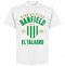 Banfield Established T-Shirt - White - Terrace Gear