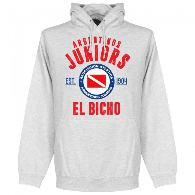 Argentinos Juniors Established Hoodie - Ash - Terrace Gear