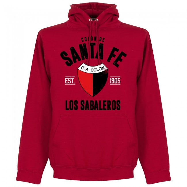 Colon de Santa Fe Established Hoodie - Red - Terrace Gear