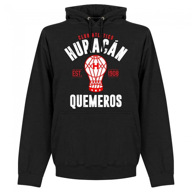 Huracan Established Hoodie - Black - Terrace Gear