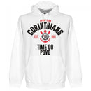 Corinthians Established Hoodie - White - Terrace Gear