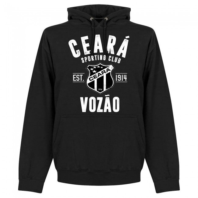 Ceara Established Hoodie - Black - Terrace Gear