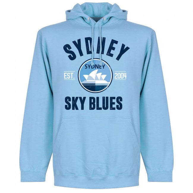 Sydney Established Hoodie - Sky - Terrace Gear