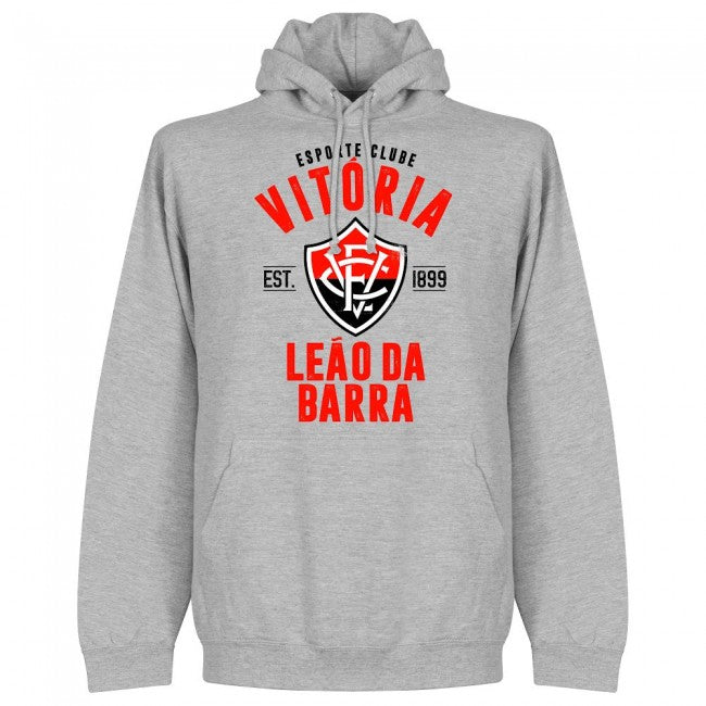 Vitoria Established Hoodie - Grey - Terrace Gear