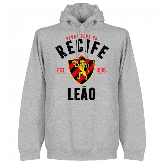 Recife Established Hoodie - Grey - Terrace Gear