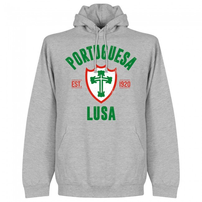 Portuguesa Established Hoodie - Grey - Terrace Gear
